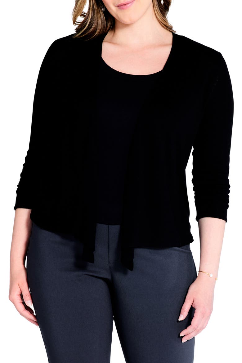 All Year 4-Way Convertible Cardigan, Alternate, color, BLACK ONYX