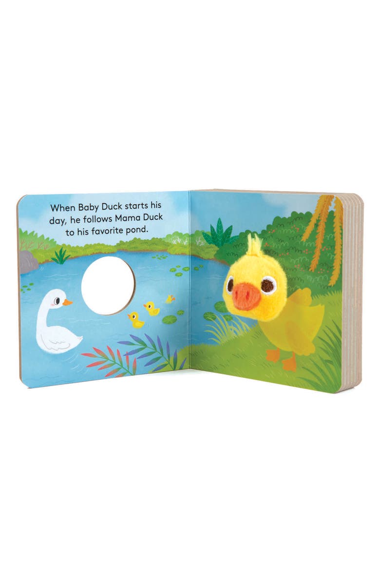 Chronicle Books 'Baby Duck' Finger Puppet Board Book, Alternate, color, 