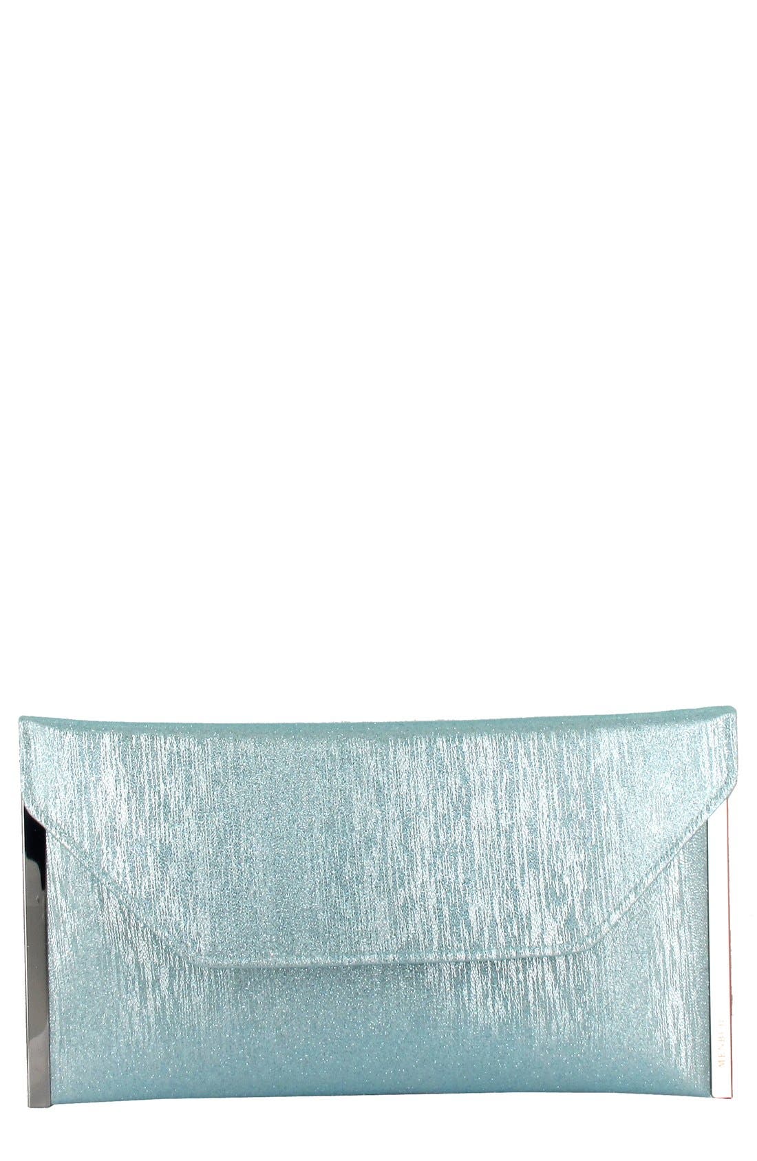 Menbur Envelope Clutch, Main, color, 