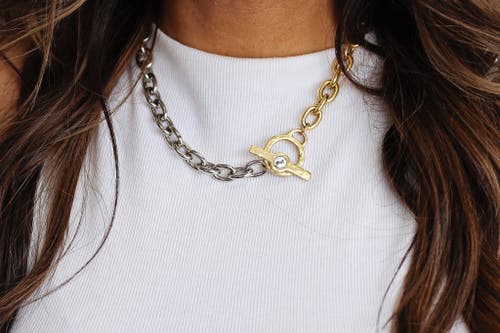 Bowood Lane Blair Necklace In Gold