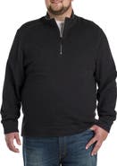 Tommy Bahama Big & Tall Flip Coast Reversible 1/2-Zip Pullover