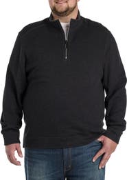Tommy Bahama Big & Tall Flip Coast Reversible 1/2-Zip Pullover