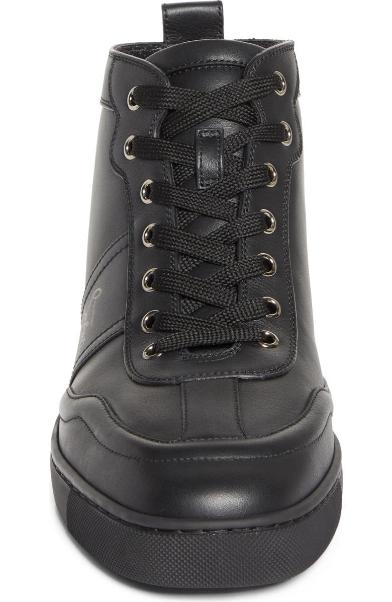 Christian Louboutin Retero High Top Sneaker, Alternate, color, Bk01-Black