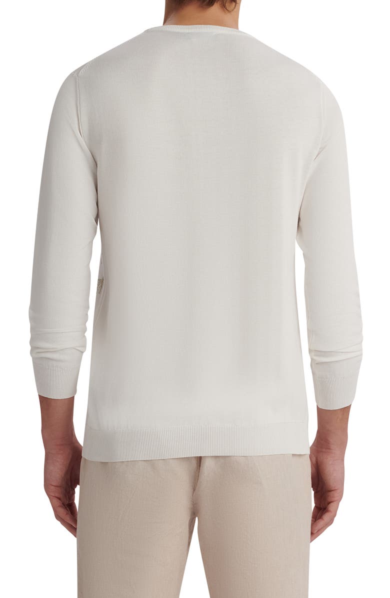 Bugatchi Ghost Check Sweater, Alternate, color,