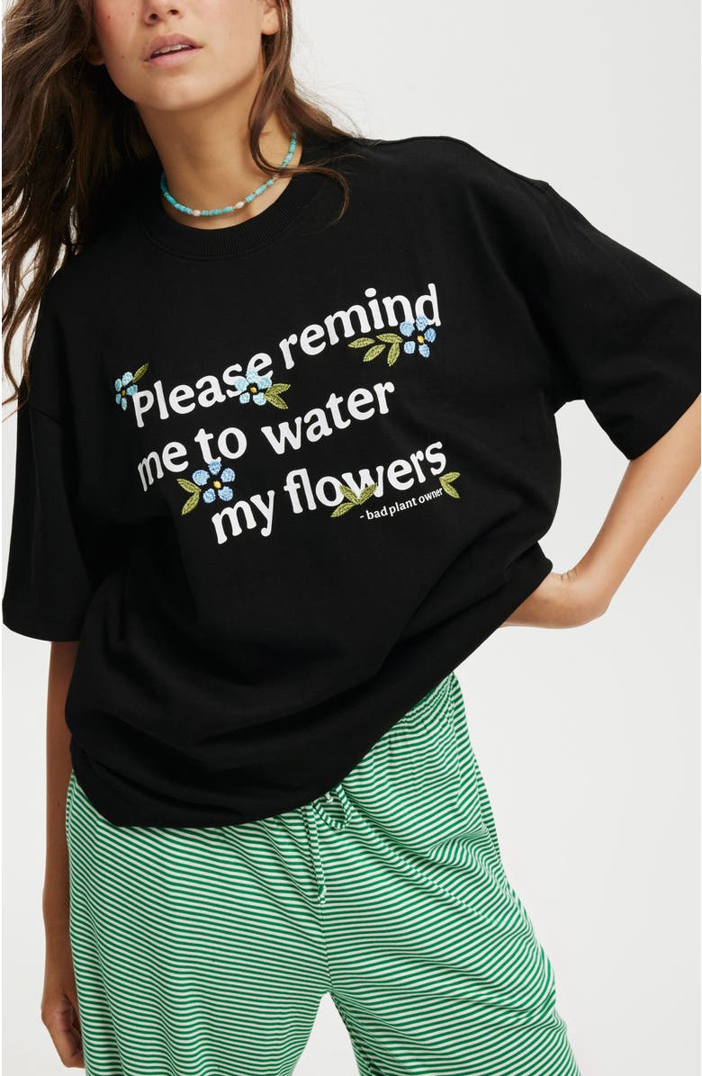 Cotton On Women's The Premium Boxy Graphic Tee, Main, color, 