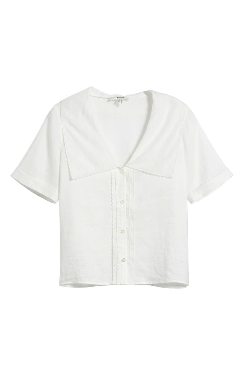 FRAME The Sailor Button-Up Top, Alternate, color,
