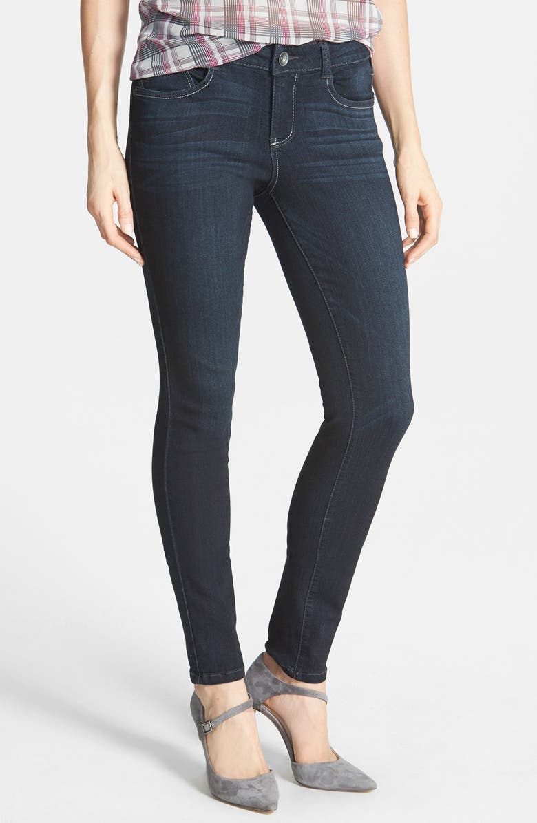 Wit & Wisdom Stretch Denim Leggings, Main, color,