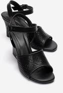 Prologue Shoes Hervon Block Heel Ankle Strap Sandal