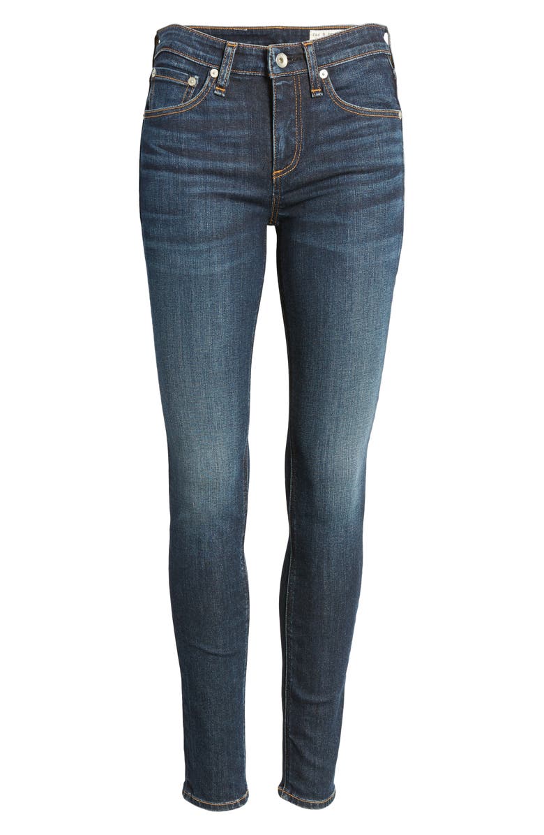 rag & bone Cate Ankle Skinny Jeans, Alternate, color, Carmen