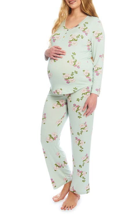 Laina During & After 2-Piece Maternity/Nursing Sleep Set
