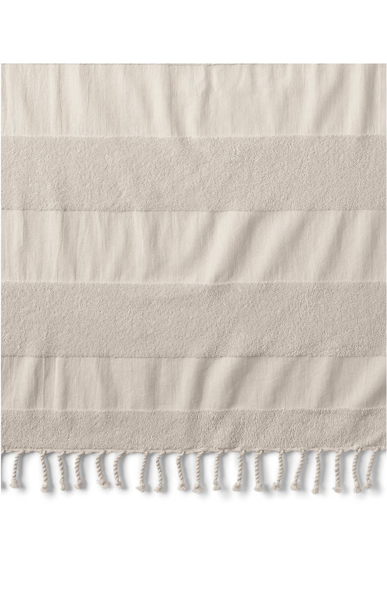 Lands' End Textured Beach Towel, Alternate, color, 