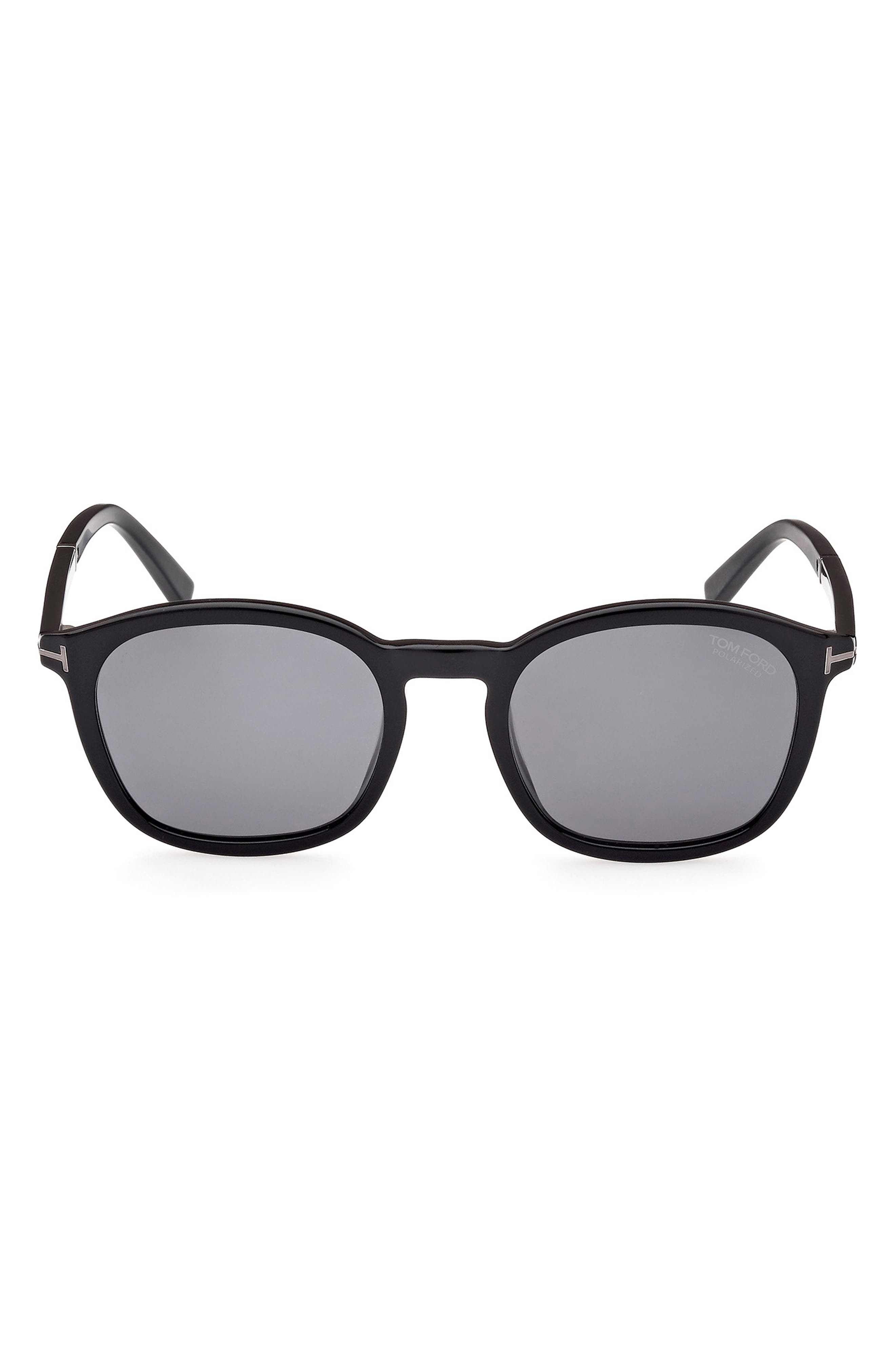 TOM FORD Jayson 52mm Polarized Square Sunglasses