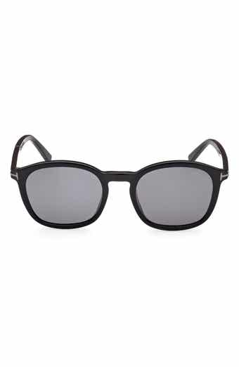 TOM FORD Jayson 52mm Polarized Square Sunglasses