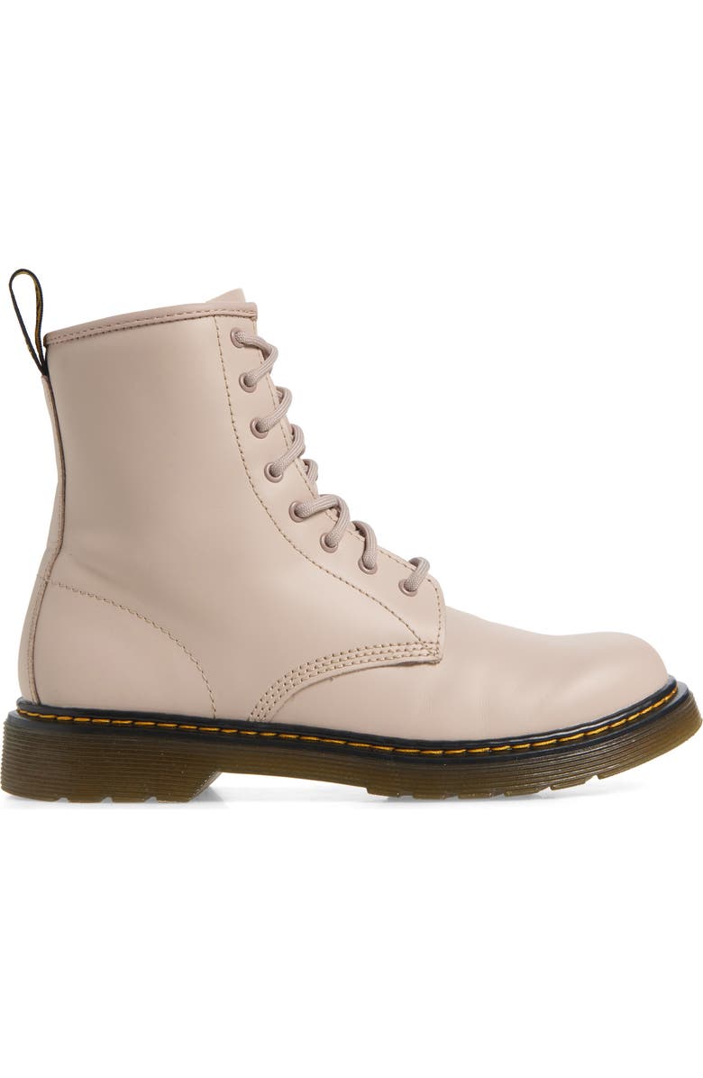 Dr. Martens Kids' 1460 Combat Boot, Alternate, color, Vintage Taupe Romario