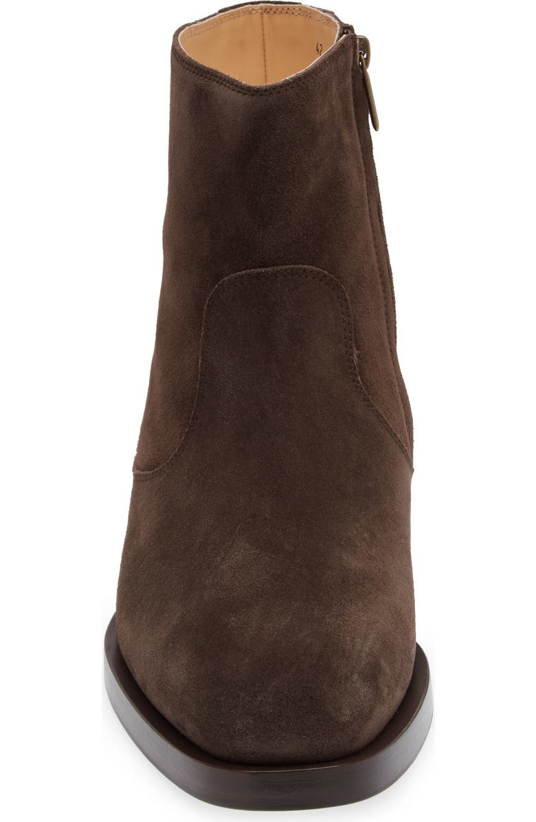 Brunello Cucinelli Suede Zip Boot, Alternate, color,