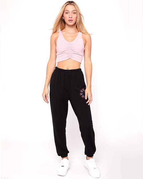 Rebody Active Karma Graphic Sweatpants In Black/print