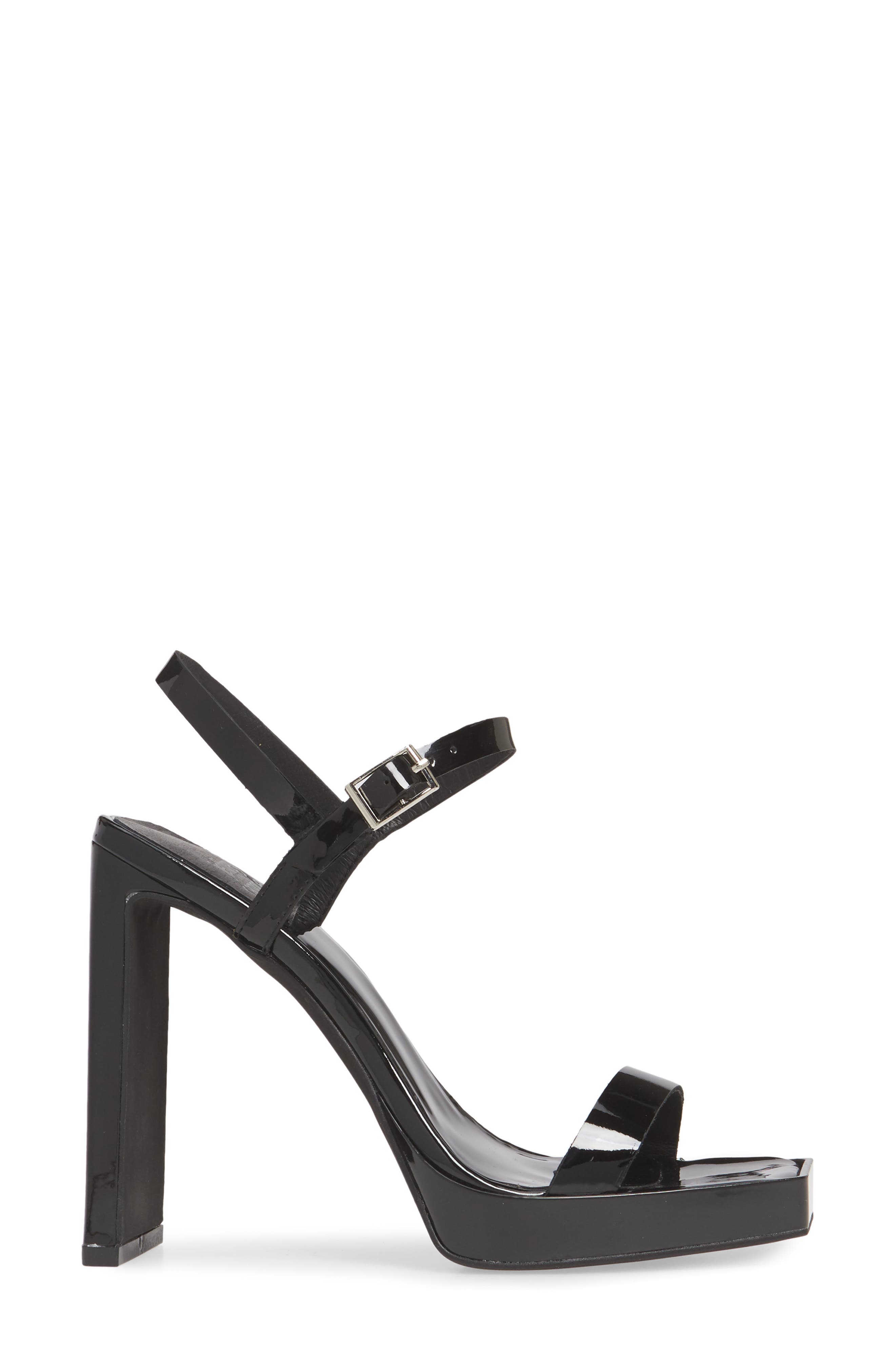 Danceria 2 Wall Heel Sandal, Alternate, color, BLACK PATENT