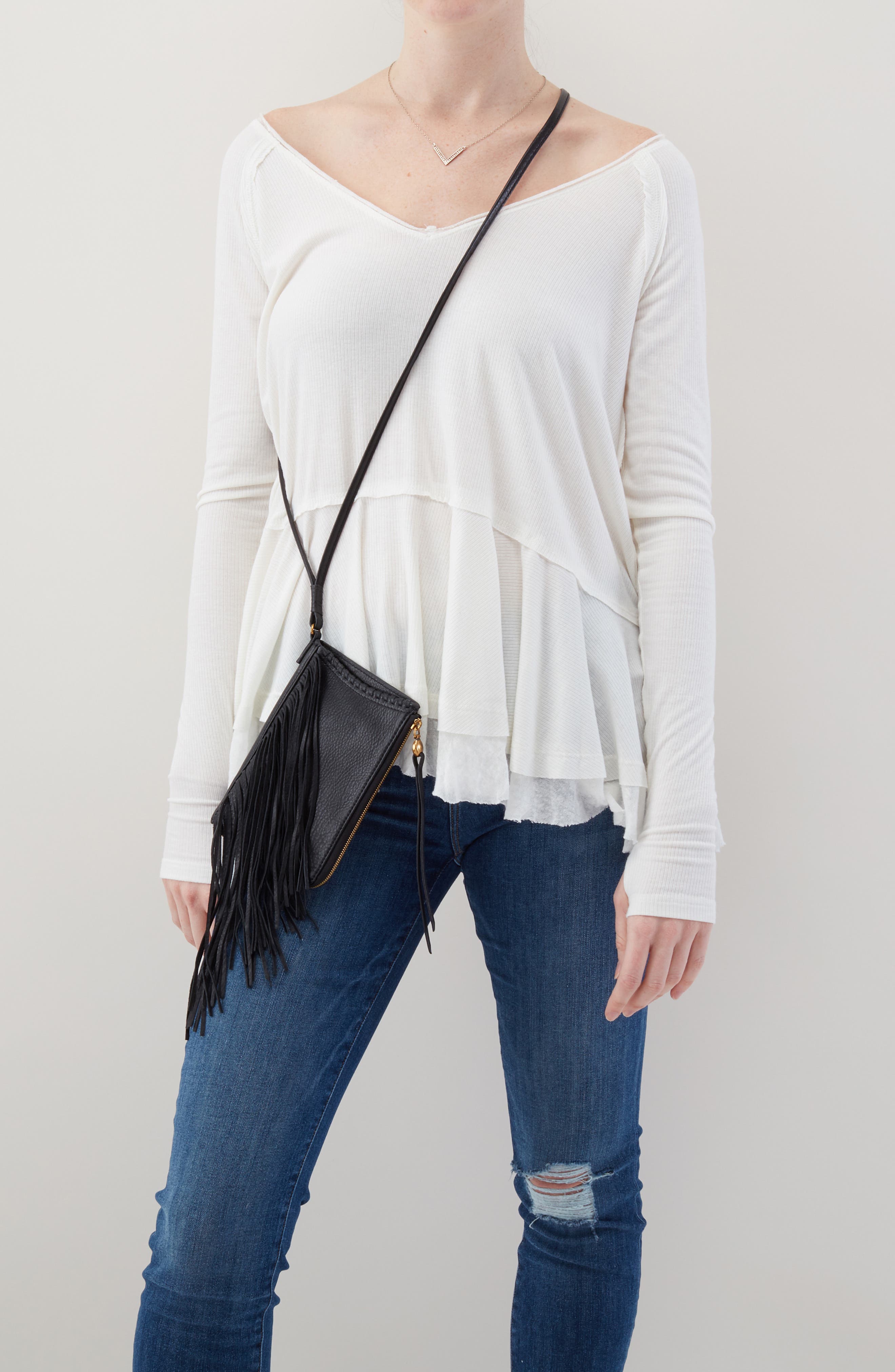 HOBO Moxie Leather Crossbody Bag, Alternate, color, 