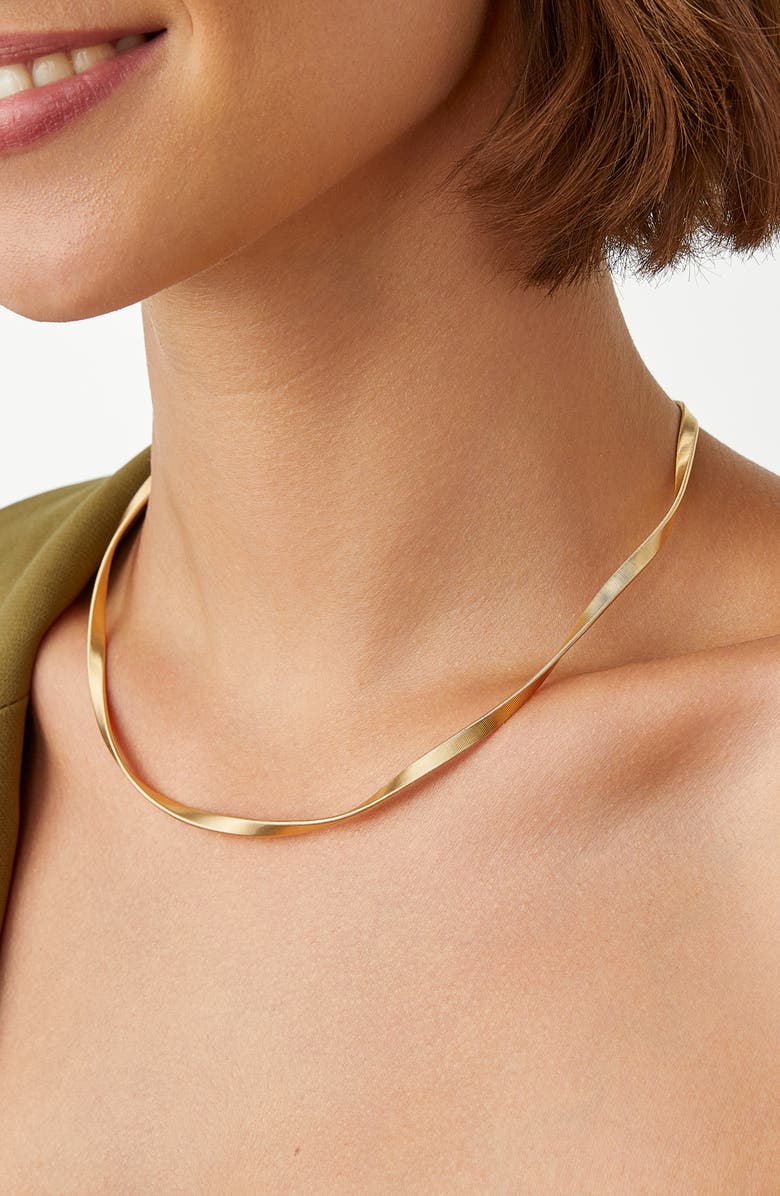 Marco Bicego Marrakech 18K Yellow Gold Single Strand Necklace, Alternate, color, Yellow Gold