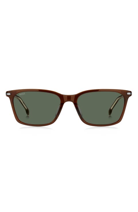 56mm Square Sunglasses