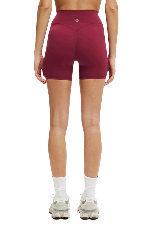 Cotton On Body Active Ultra Luxe Invisible Scrunch Shortie Short In Red