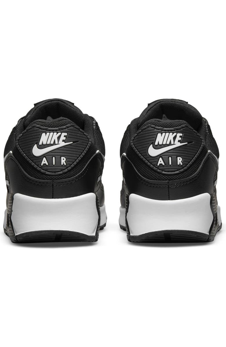 Nike Air Max 90 Sneaker, Alternate, color, 002 Black/White