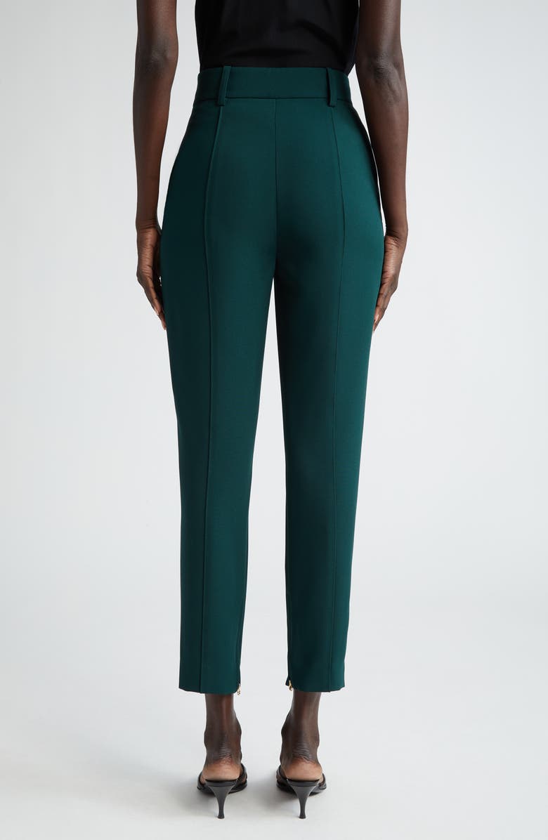 ST. JOHN High Waist Stretch Cady Ankle Pants, Alternate, color, 