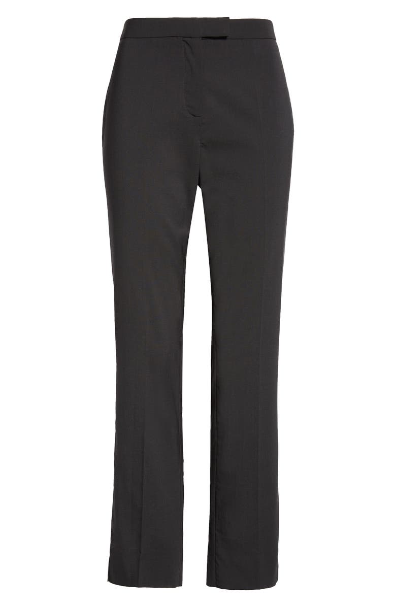 Eleventy Slim Fit Virgin Wool Blend Trousers, Alternate, color, Black