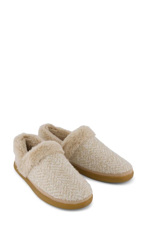Oslo Faux-Fur Lined Convertible Slipper (Women)