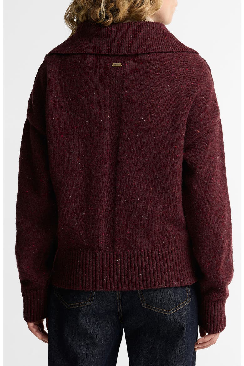 Lavensdale Wool Blend Half-Zip Sweater, Alternate, color, FIG