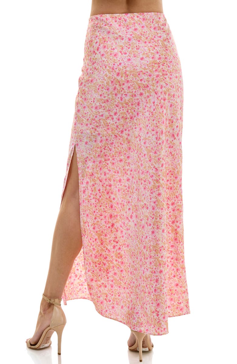 Bias Cut Maxi Skirt