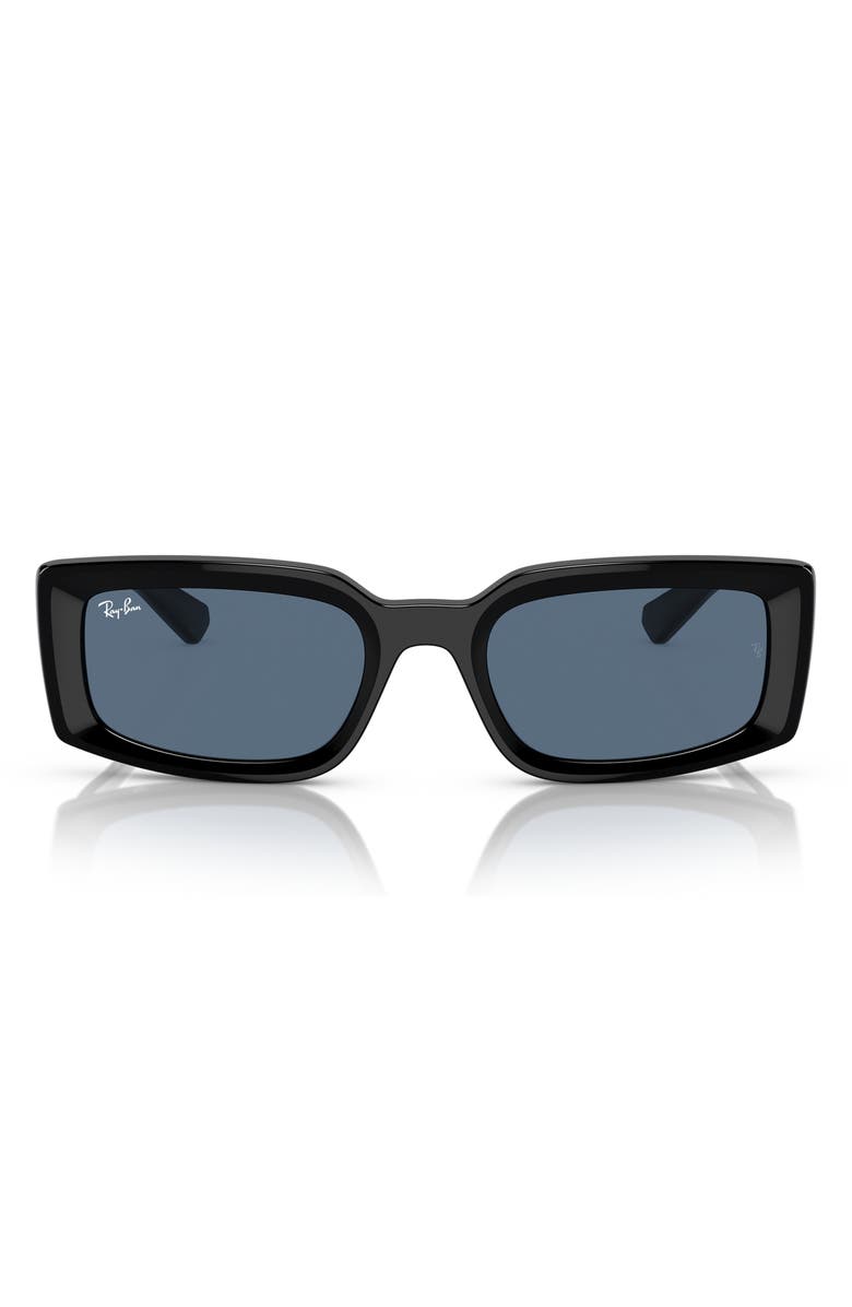 Ray-Ban Kiliane 54mm Pillow Sunglasses, Main, color, Black Blue