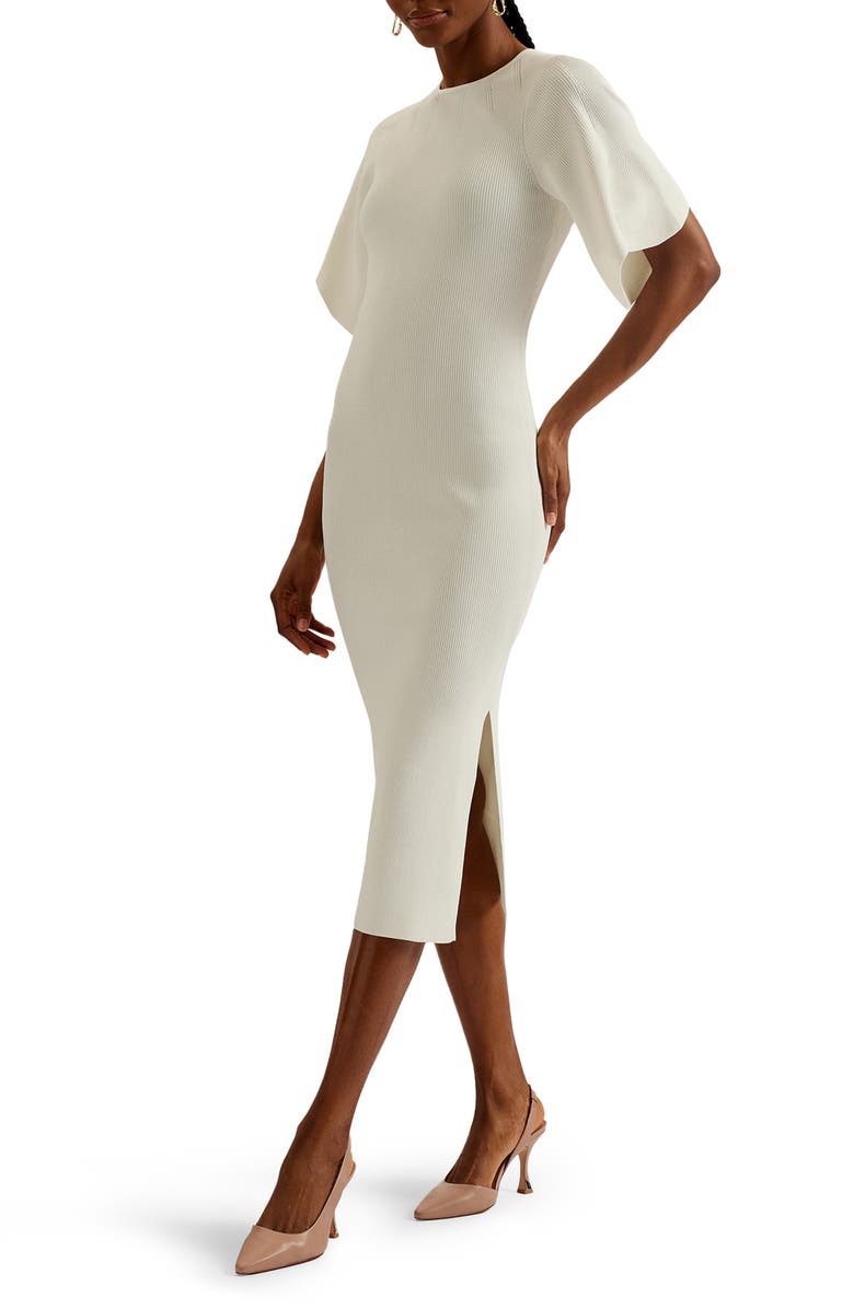 Ted Baker London Raelea Rib Sweater Dress, Main, color,