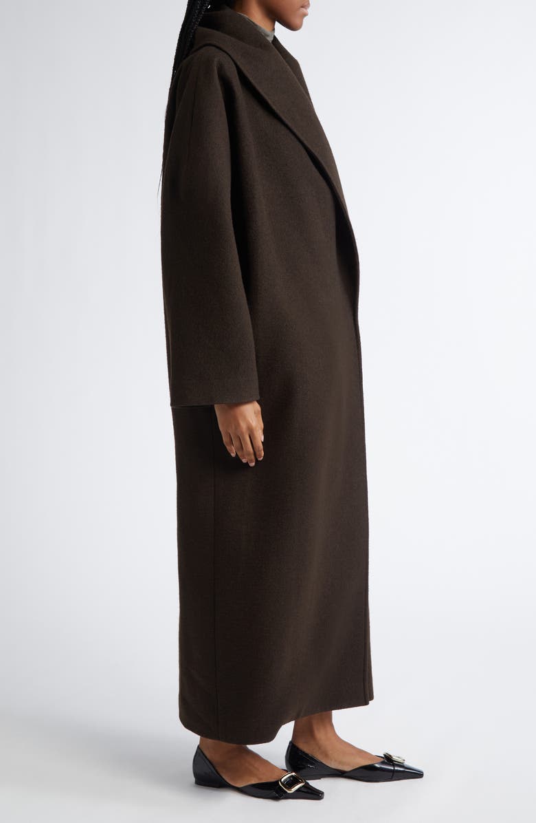 GIA STUDIOS Shawl Collar Wool Blend Coat, Alternate, color,