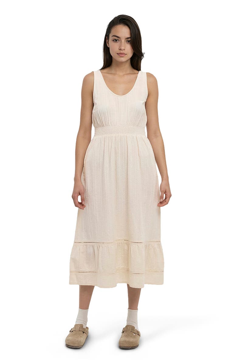 tentree Arcadian Dress, Main, color, White Oak