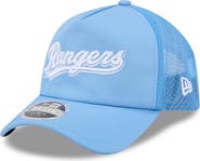 New Era Men's New Era Light Blue Texas Rangers 2026 Batting Practice Alternate Apex 9FORTY Adjustable Hat