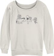 Winnie the Pooh Junior's Friends Carrying Books Sweatshirt