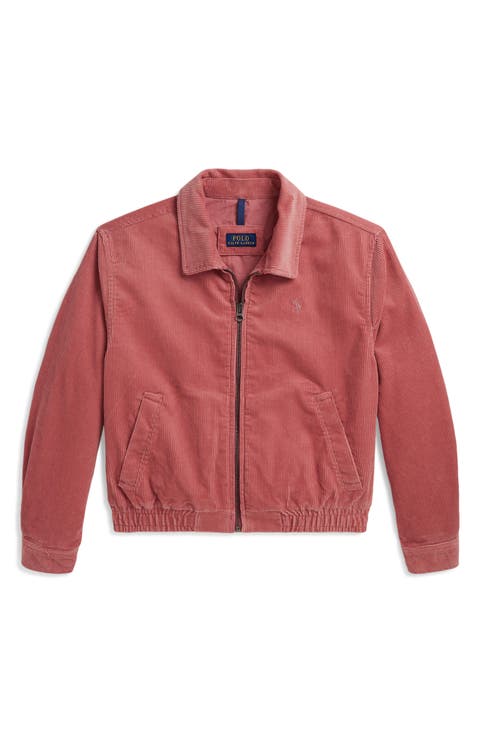 Kids' Corduroy Windbreaker Jacket