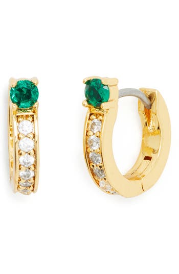 Kate Spade Cubic Zirconia Huggie Earrings