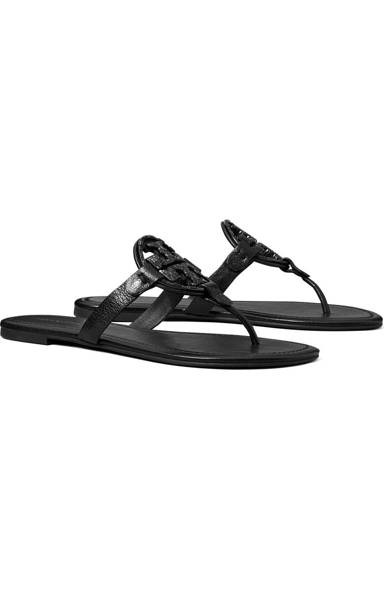 Tory Burch Miller Deco Thong Sandal, Main, color,