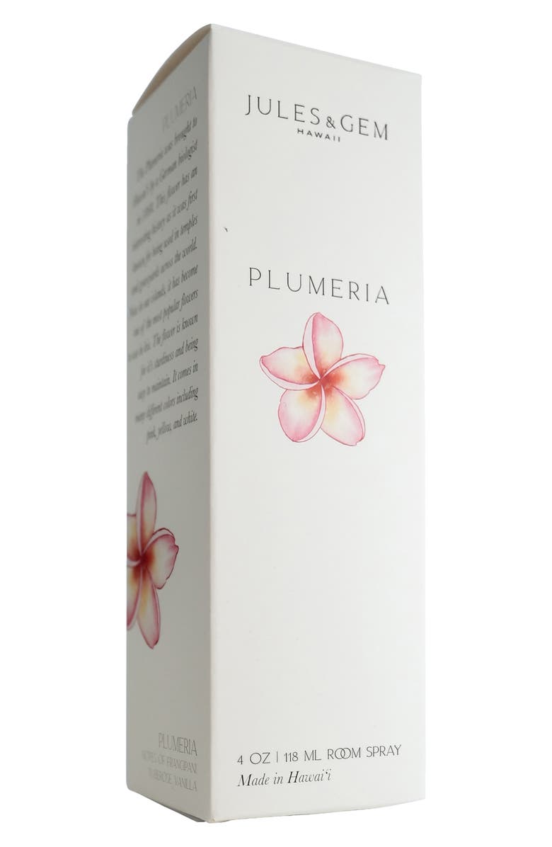 Jules & Gem Hawaii Scented Room Spray, Alternate, color, Plumeria