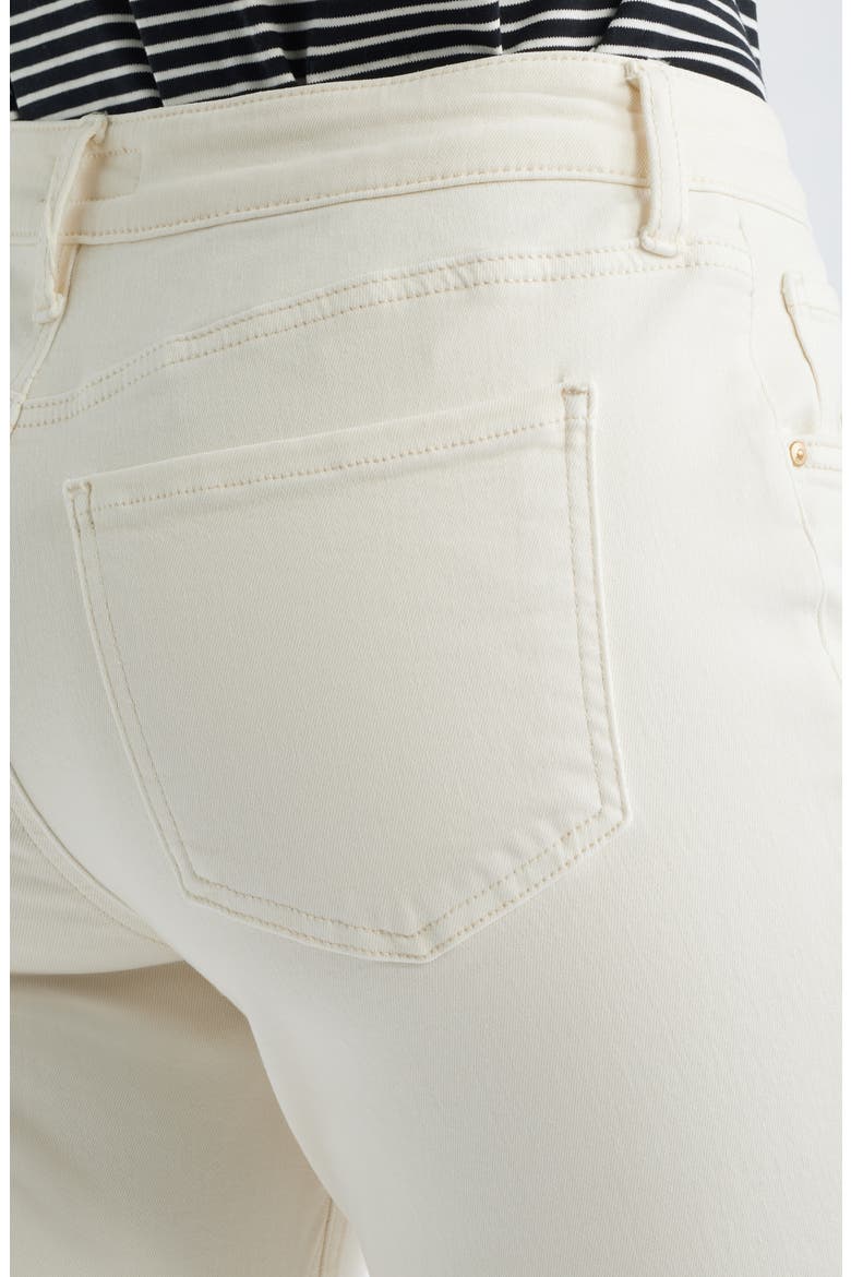 Kelsey Fab Ab High Waist Ankle Flare Jeans, Alternate, color, ECRU