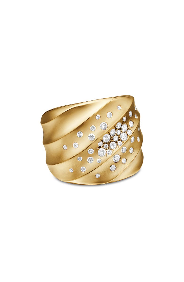 David Yurman Cable Edge Saddle Ring, Main, color, 