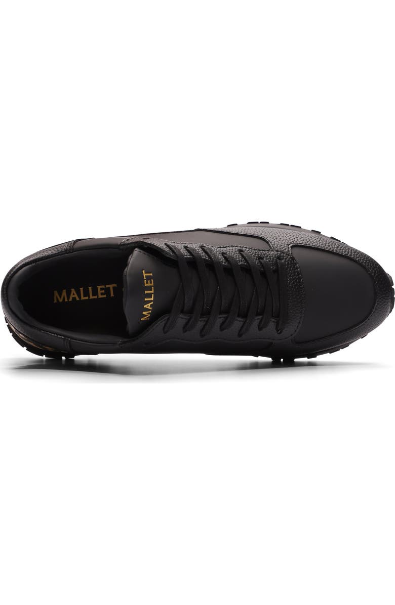 MALLET Popham Tumbled Sneakers, Alternate, color, Black Gold