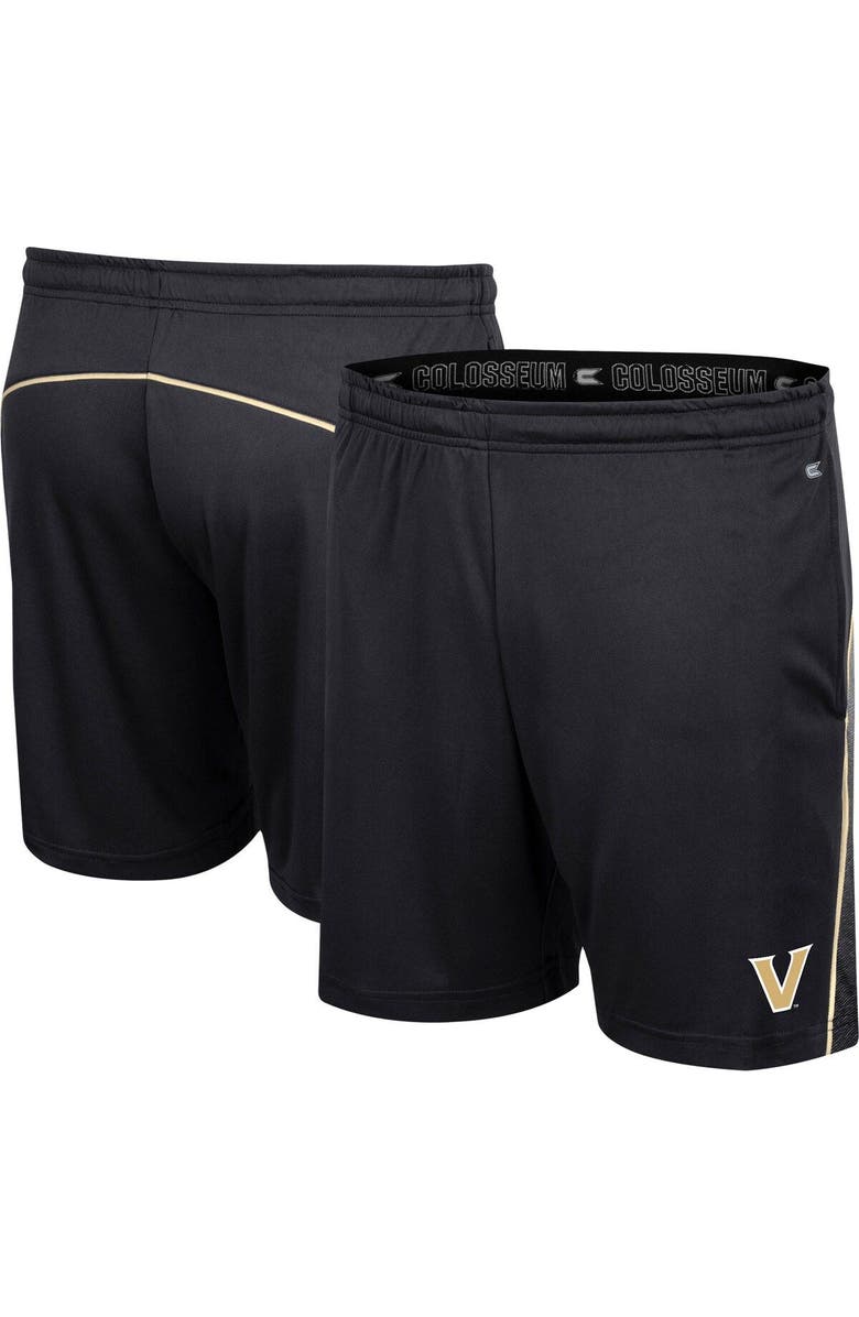 COLOSSEUM Men's Colosseum Black Vanderbilt Commodores Laws of Physics Shorts, Main, color, 