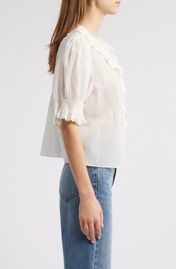 Henri Organic Cotton Voile Top