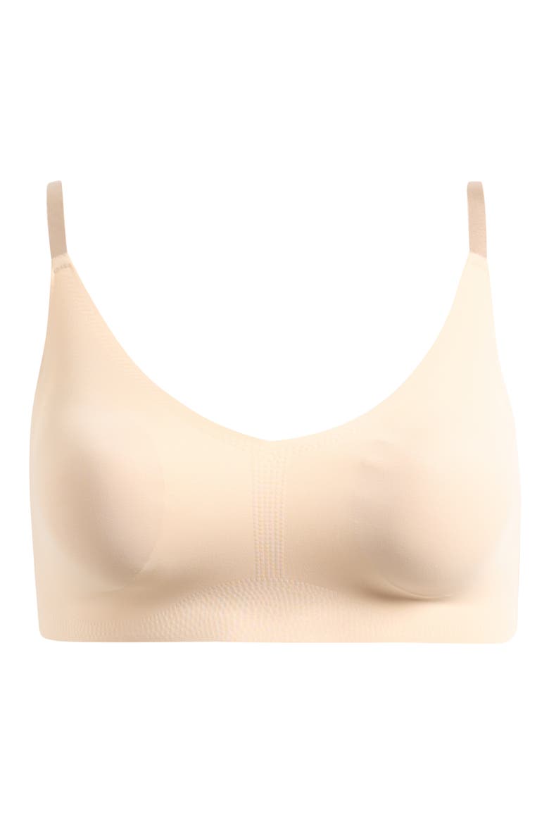 The True Body Triangle Convertible Strap Bralette, Alternate, color, DESERT