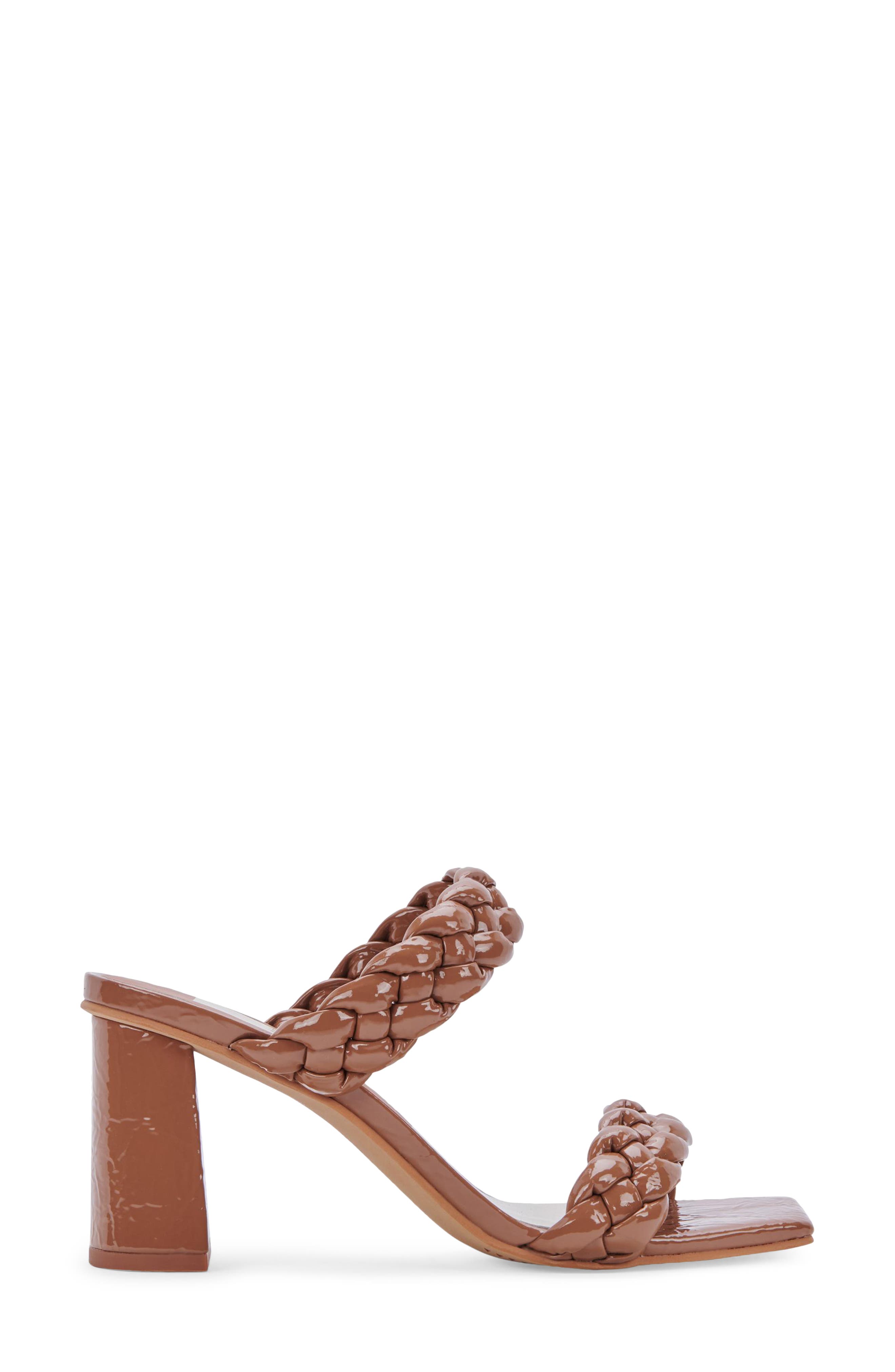 Paily Braided Sandal, Alternate, color, TAUPE PATENT STELLA