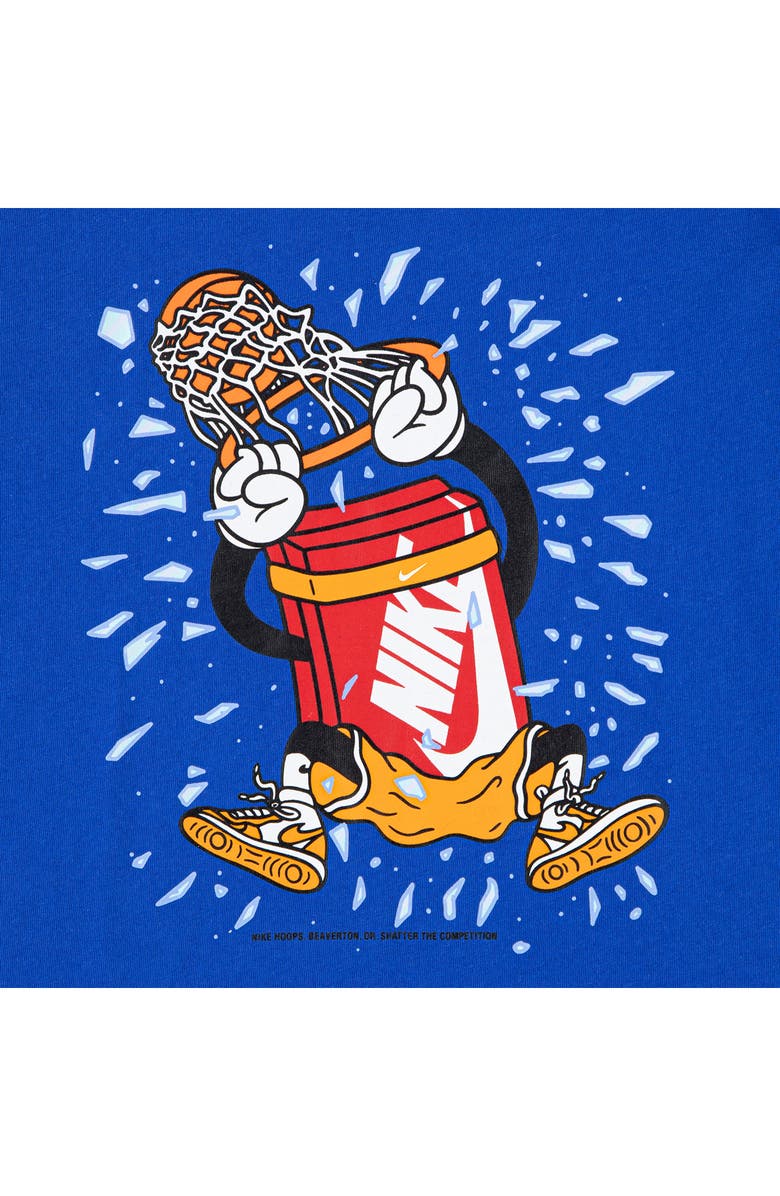 Nike Kids' Boxy Dunk Graphic T-Shirt, Alternate, color, Game Royal