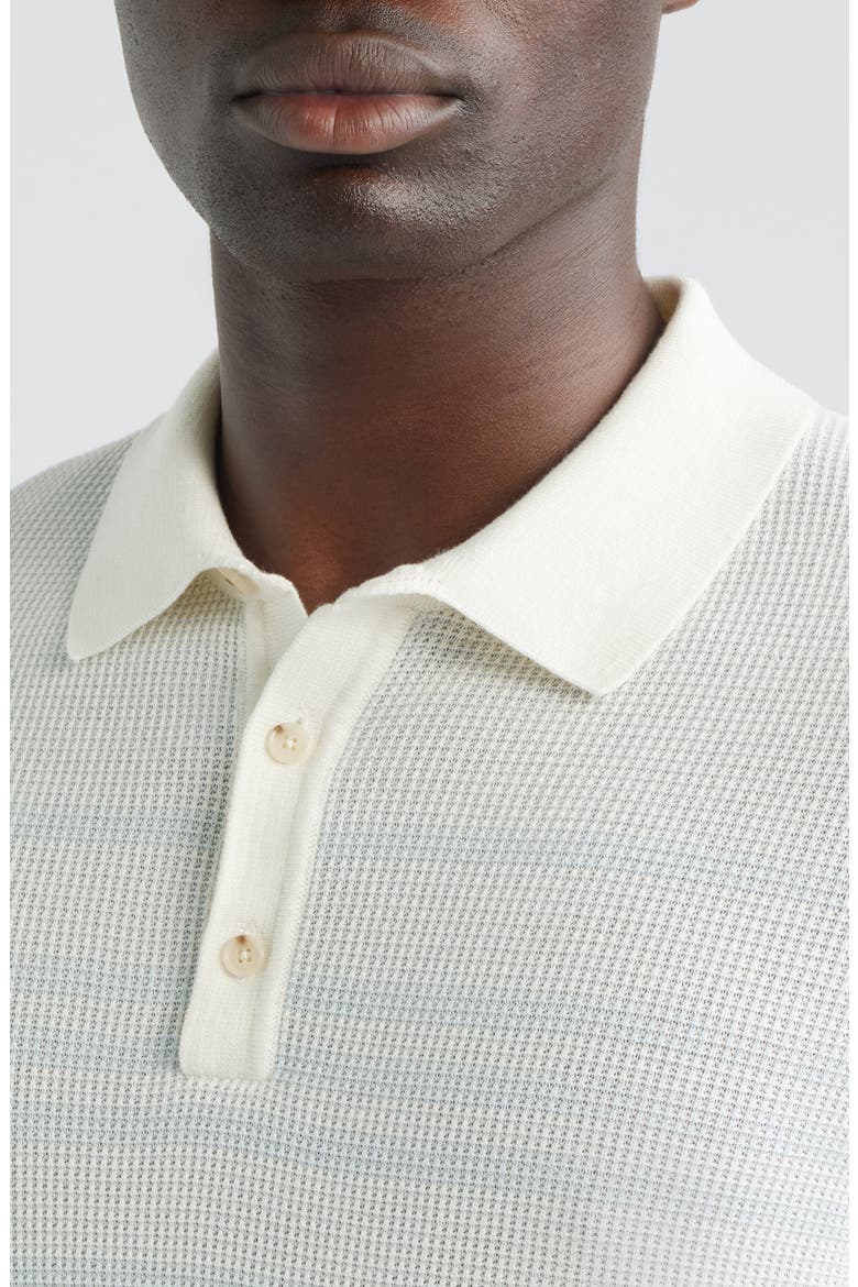 Lancio Polo Sweater, Alternate, color, OPEN WHITE